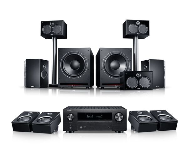 System 6 THX + Denon X3800H für Dolby Atmos "5.2.4-Set"